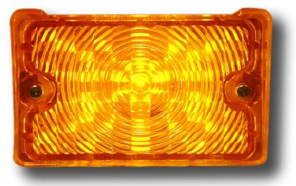 LED panel on behind stock lens. Housing and lens not included.