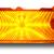 LED panel on behind stock lens. Housing and lens not included.